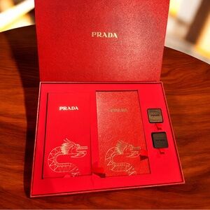 Prada Year of the Dragon Stationary Set -New Year Gift 2024- stamps, envelopes +